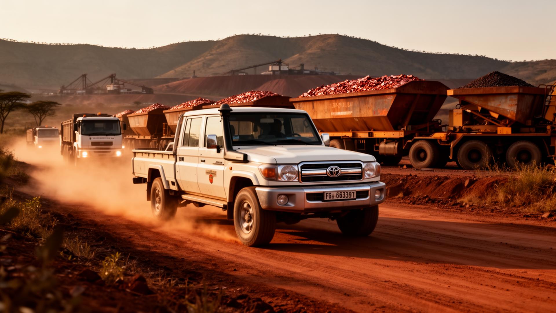 Eagle Star Invest armed security convoy operating in the Copperbelt